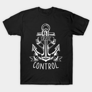 On Cruise Control Funny Summer Cruise Vacation T-Shirt